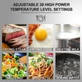 thumbnail image 6 of Duxtop 1800W Portable Induction Cooktop Countertop Burner, Black 9100MC/BT-M20B, 6 of 8