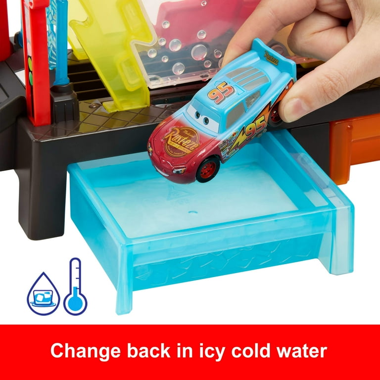 Disney and Pixar Cars Color Changers Race Ready Car Wash Playset