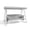 Champagne White, variant on 3-in-1 Hanging Patio Swing Bed with Adjustable Canopy, 3-Seater Supports 600 lbs with 45° Tilt Canopy, Outdoor Waterproof & Rust-Resistant for Garden Backyard, Champagne
