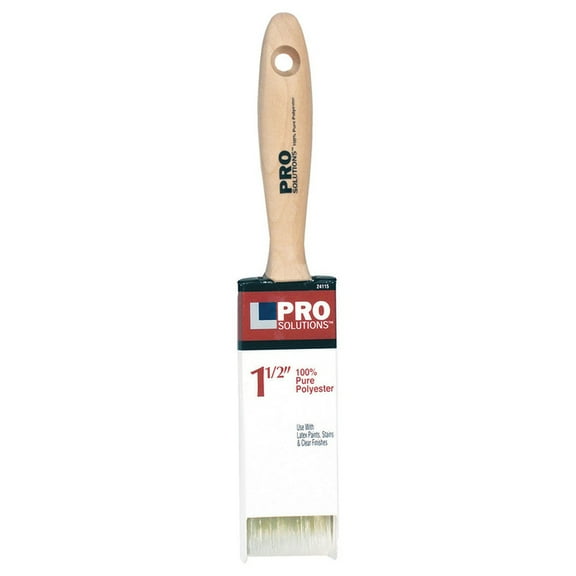 240-Pack of 1-1/2” Pro Solutions 24115 Polyester Paint Brush, Beavertail Handle