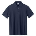 thumbnail image 2 of Golf Polo Shirts for Men Short Sleeve Wrinkle-Free 4 Way Stretch Moisture Wicking Performance Collared Tshirts, 2 of 7