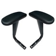 thumbnail image 4 of 2 Chair Armrest Pair Replacement Armrest Replacement Furniture Accessories Chair Black Smooth, 4 of 8