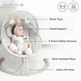 thumbnail image 4 of Jool Baby Nova Swing for Newborns with Bluetooth & Remote Control (Updated Model, Sage), 4 of 9