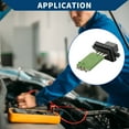 thumbnail image 2 of Resistor del motor del soplador HVAC Unique Bargains No.46721165 para Fiat Punto 176 1993-1999, 2 of 6