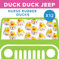 thumbnail image 3 of Nurse Rubber Duckies - Party Favors - 12 Pieces, 3 of 4