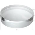 thumbnail image 3 of CiaoHER 2in Thickness 8in Diameter Acrylic Disc Display Block Clear Polished Round Pedestal Stand Riser 8" x 2", 1 Pack, 3 of 5
