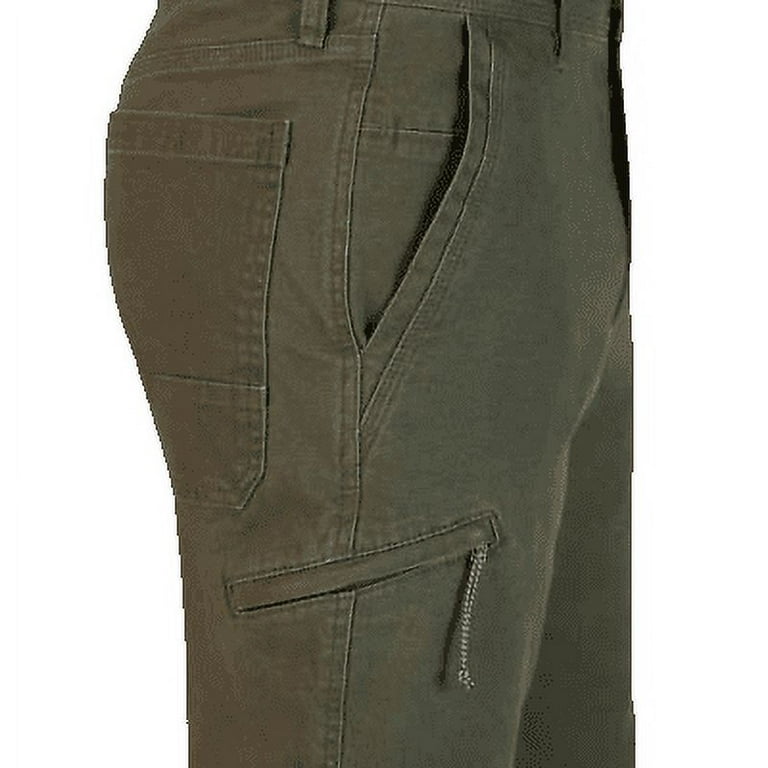 Weatherproof Vintage Men's Canvas Pant (Olive Green, 38 x 30)