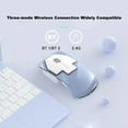 thumbnail image 2 of Tignapoo Souris Sans Fil Bluetooth Silencieuse à Trois Modes avec Charge USB-C, 1600 DPI, Portée de 10M, Compatible avec Windows & Mac, Disponible en Plusieurs Couleurs, 2 of 6