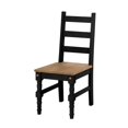 thumbnail image 1 of Manhattan Comfort CS10107 Jay 2 Piece Solid Wood Dining Chair in Black Wash, 1 of 1