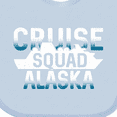 thumbnail image 4 of Inktastic Alaska Cruise Squad Vacation Trip Boys or Girls Baby Bib, 4 of 4
