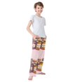 thumbnail image 3 of FORMRS Boys Pajama Pants with Pockets Size 9-10Y Kids Lounge Sleep Bottoms, Watercolor Jam, 3 of 8