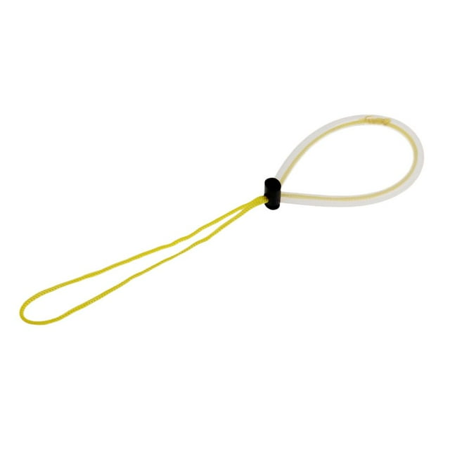 Cordón de muñeca con correa para para buceo, natación, esnórquel, ejercicio subacuáticos 黄色