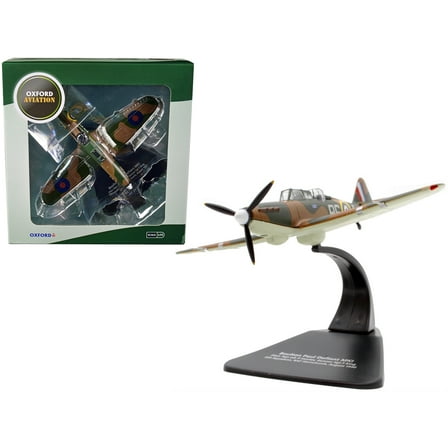 Boulton Paul Defiant MK I Fighter Plane 264 Squadron, RAF Hornchurch (August 1940) 1/72 Diecast Model Airplane by Oxford Diecast