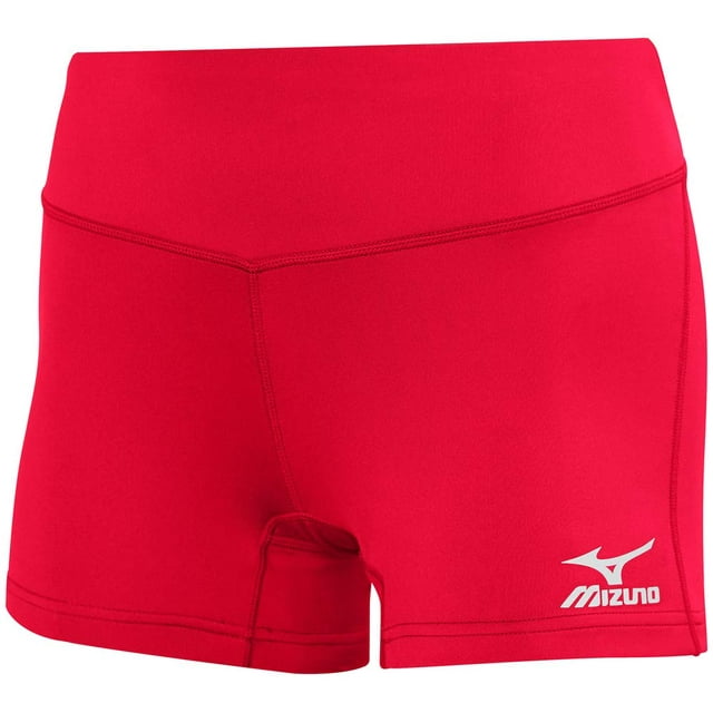 Shorts de Vóleibol Mizuno Victory con Entrepierna de 3.5 pulgadas para Hombre, Rojo