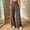 Brown, variant on Women's High Waisted loose Pants - Flattering Flowy Lightweight Woven Wide Leg with comfortable design for Yoga - perfect for any occasion