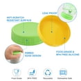thumbnail image 2 of Plastic Mason Jar Lid Anti-slip Regular Mouth Mason Canning Jars Top Lid Food Storage 24 Pack Assorted Color, 2 of 7