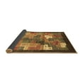 thumbnail image 2 of Ahgly Company Indoor Rectangle Abstract Brown Contemporary Area Rugs, 5' x 7', 2 of 4