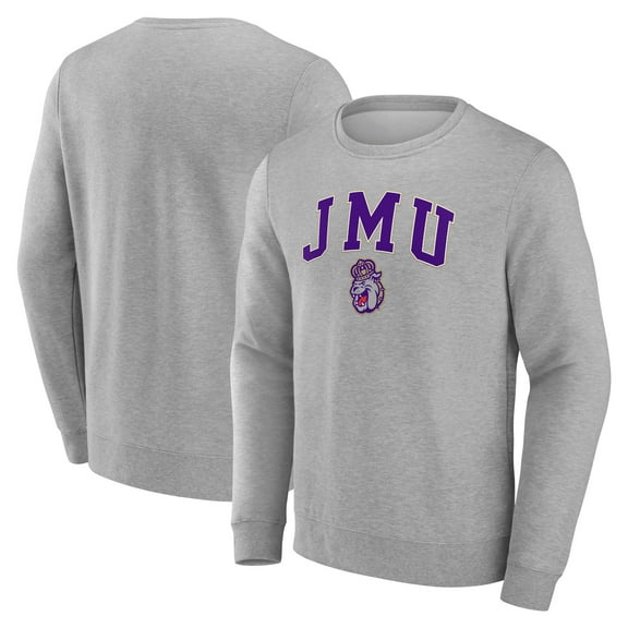 Men's Gray James Madison Dukes Campus Sweatshirt