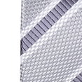 thumbnail image 4 of Premier Mens Waffle Stripe Formal Business Tie (Pack of 2), 4 of 4