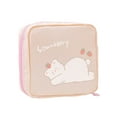 thumbnail image 1 of MAWCLOS Sac Menstruel pour Filles Protège-Dessous Serviettes Hygiéniques Sacs de Rangement Tampons Sac à Main Femmes Serviettes Réutilisables Serviette Sanitaire Rose, 1 of 3