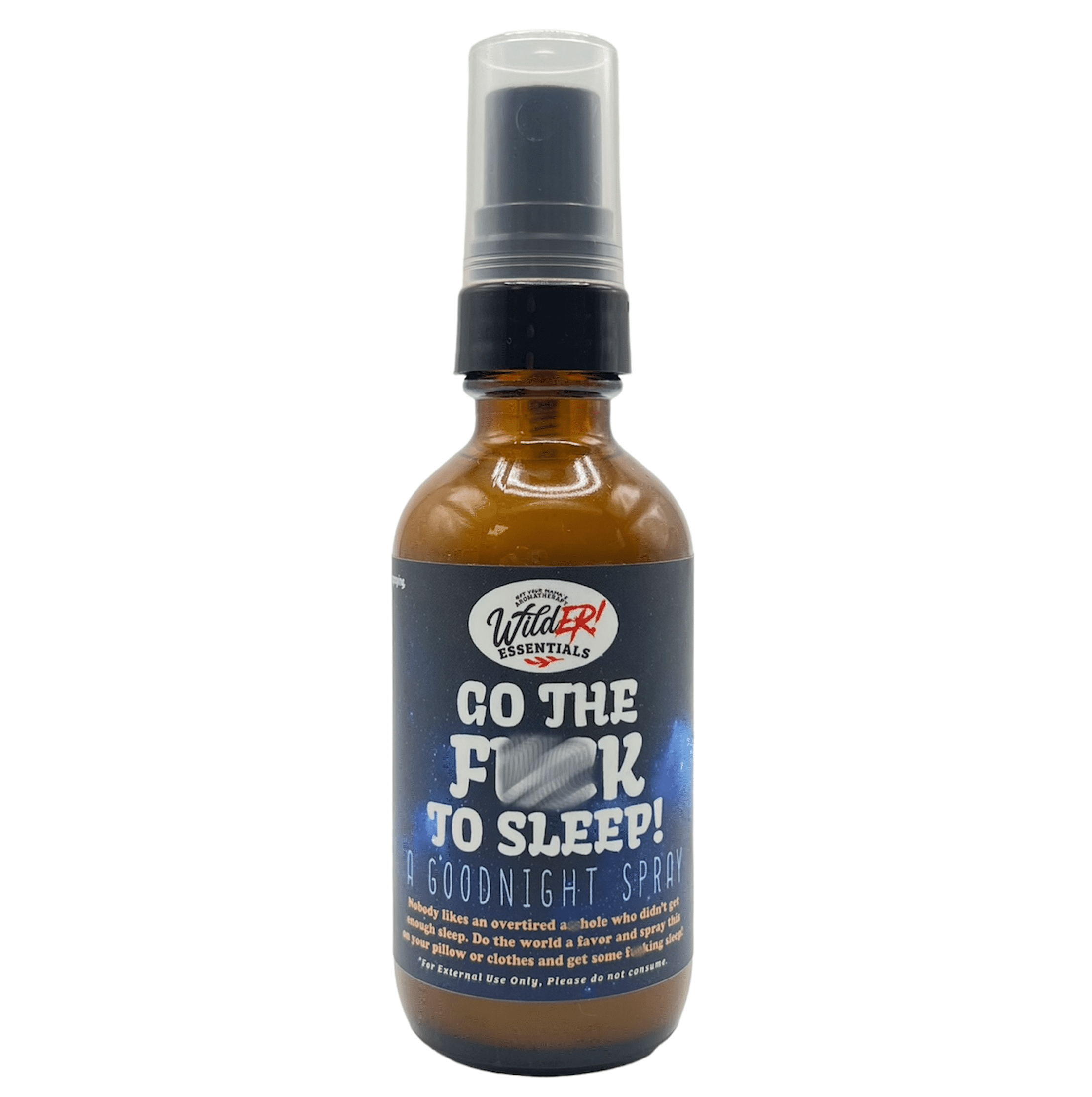 Wilder Essentials Go The F to Sleep! Essential Oil Spray Made in