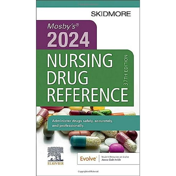 Pre-Owned Mosby's 2024 Nursing Drug Reference (Paperback) 0443118906 9780443118906