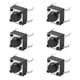 thumbnail image 4 of 100 piezas de interruptor pulsador táctil momentáneo, miniinterruptor táctil, accesorio de 6 x 6 x 5 mm, 4 of 15