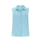 thumbnail image 5 of Tops de otoño para mujer,Cárdigan sin mangas con botones para mujer, top holgado de verano con cuello en V, ropa informal de color liso, sopatenor, 5 of 8