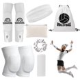 thumbnail image 1 of Set de accesorios de voleibol UMACWIN con rodilleras y mangas para brazos, 1 of 7