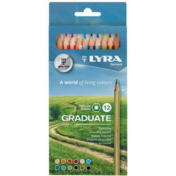 LYRA Crayons de Couleur GRADUATE CARDBRD 12BX 2871121