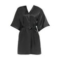 Rgdypko Women's Nightshirt Short Sleeve Nightgown Short Kimono Robe