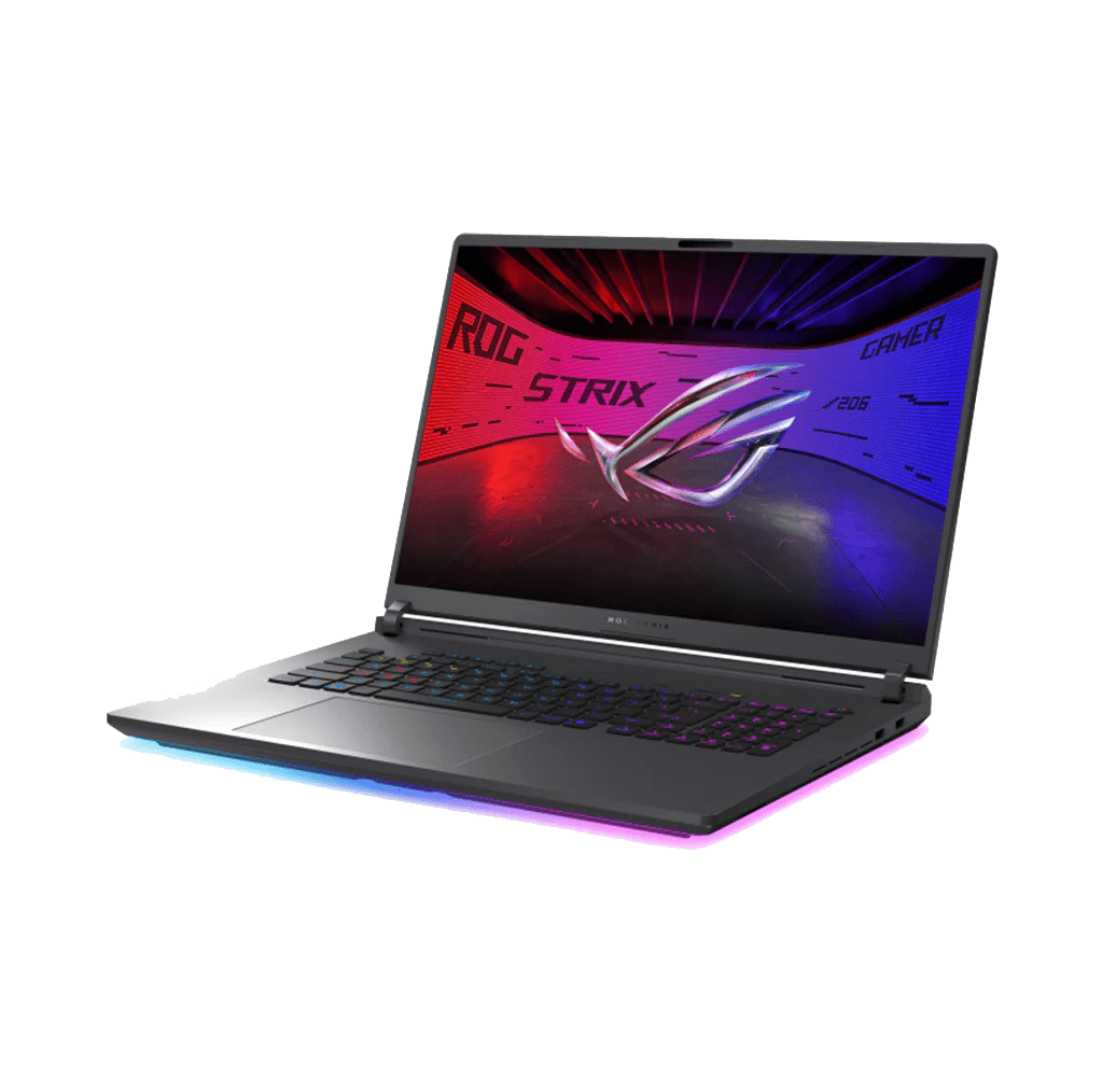 Asus ROG Strix G18 G815 Gaming AI PC Laptop 18" 2.5k (2560x1600) 240Hz (100% DCI-P3, 3ms) Intel 24-core Ultra 9 275HX 32GB DDR5 1TB SSD GeForce RTX 5060 RGB Backlit Wi-Fi7 Win11 Copilot AI