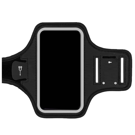 Universal Armband For Cycling Running Hiking Sports Secure Fit Phone Holder With Adjustable Strap Reflective Design