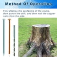 thumbnail image 3 of Copper Nails to Killing Trees,3.5 Inch Pure Copper Nails Bulk,Stump Removal Spikes Hardware Nails for Trees, 3 of 8