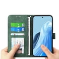 thumbnail image 3 of Funda Tipo Billetera para Xiaomi Redmi 15 4G Carcasa Abatible con Porta Tarjetas, Bolsillo para Efectivo, Soporte Ajustable, Cierre Magnético y Correa de Muñeca Verde, 3 of 6