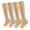 B 2 Pairs, variant on Zipper Compression Socks for Women Men - Calf Knee High 20-30mmHg Open Toe Compression Stocking - Non-Slip Sport Runing Socks Leg Support Stocking, S-2XL/ US 5-17