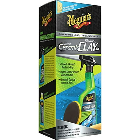 Meguiars G200200 Meguiar's Hybrid Ceramic Quik Clay Kit