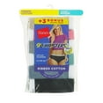 thumbnail image 2 of Hanes Women's Super Value Bonus Ribbed Cotton Hipster Underwear, 6+3 Bonus Pack, 2 of 4