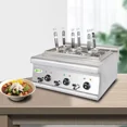thumbnail image 2 of Estufa para cocinar fideos de 6 orificios Máquina comercial para hacer fideos picantes Estufa comercial eléctrica para cocinar fideos, 2 of 4
