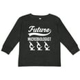 thumbnail image 3 of Inktastic Future Microbiologist Researcher Boys or Girls Long Sleeve Toddler T-Shirt, 3 of 5