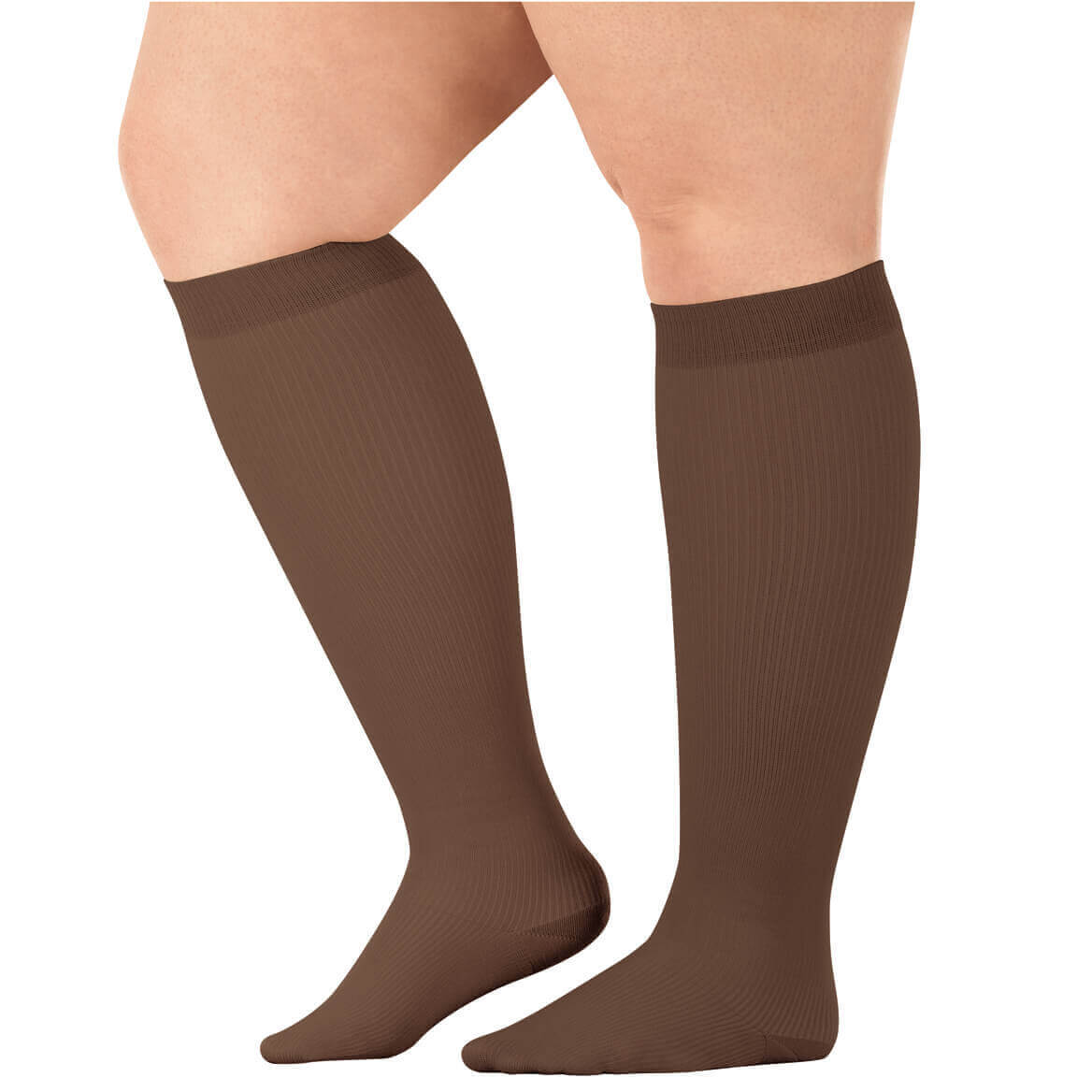 Silver StepsTM Wide Calf Compression Socks 815 mmHg, 3 Pair Walmart