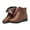 Brown, variant on Lovskoo 2024 Ankle Boots for Women Platform Snow Boots Winter Warm Booties Fleece Lined Non-Slip Ankle Boots Outdoor Slip On Water Proof Booties Comfortable Shoes Black