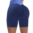 thumbnail image 5 of Ahuyic Athletic Shorts for Women,Womens Running Shorts,Women High Waist Hip Stretch Fitness Wrinkled Drawstring Biker Shorts Yoga Pants Shorts, 5 of 5