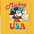 thumbnail image 3 of Disney - Americana - Mickey Mouse USA Flag - Toddler And Youth Short Sleeve Graphic T-Shirt, 3 of 5