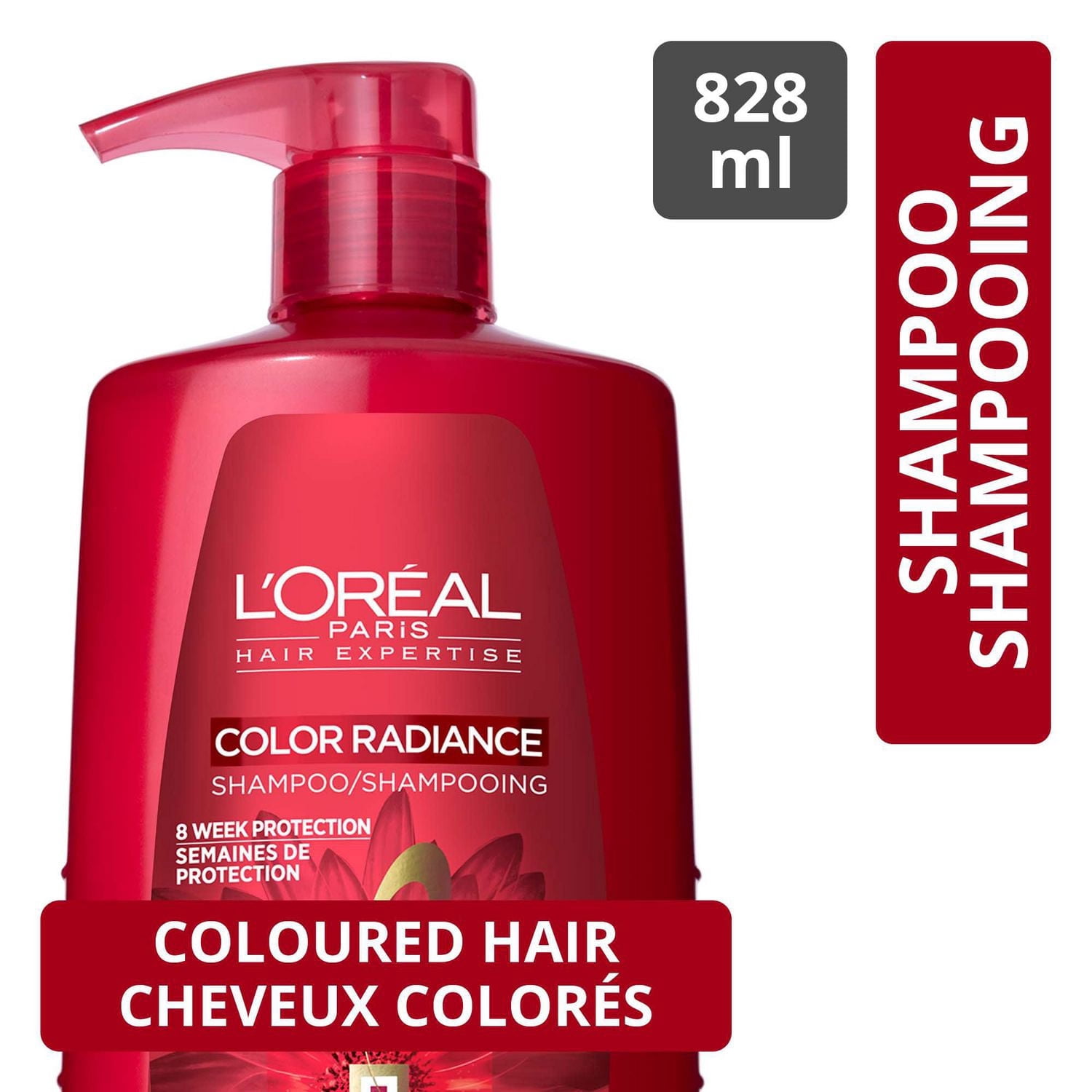 L'Oréal Paris Hair Expertise Shampooing Éclat Couleur, 828 Ml