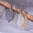 thumbnail image 2 of Funie Arbre Forme de Feuille Alliage Creux Brillant Pendentif Bijoux de Mode pour Mariage, 2 of 8