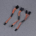 thumbnail image 4 of OULII Rc Cables Motor Extension Cable 6Pcs 15Cm Y Shape Tinned Copper For Rc Car Plane, 4 of 5