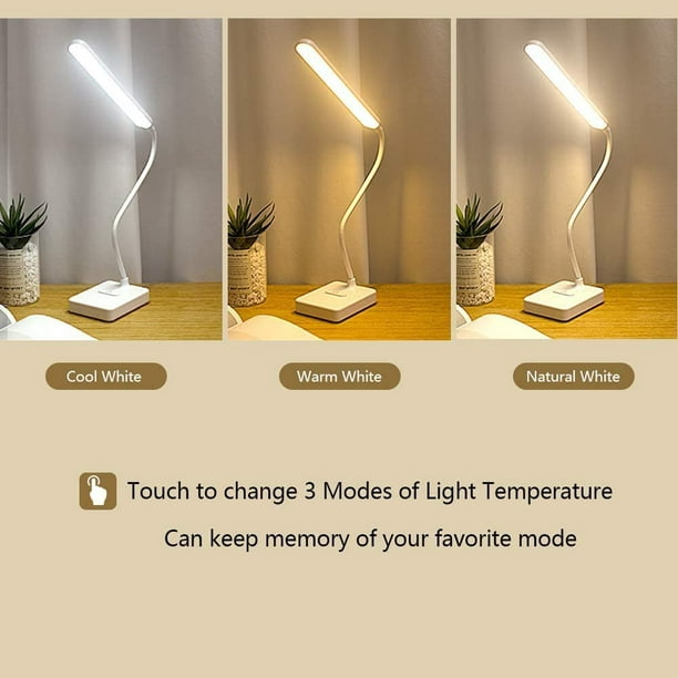 Lampe de bureau LED à variation d'intensité – UP & DESK