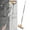 J--A A, variant on Pedty Toilet Brushes,Long Handle Scrub Cleaning Brush,1Pc,Triangular Floor Brush Long Handle Hard Bristle Brush Corner Gap Brush Tile Floor Brush Bathroom Cleaning Toilet Brush Floor Brush Blue