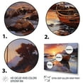 thumbnail image 3 of Designart "Coastal Sunset in Thailand with Boat" Nautical & Beach Floater Framed Canvas Print, 3 of 7